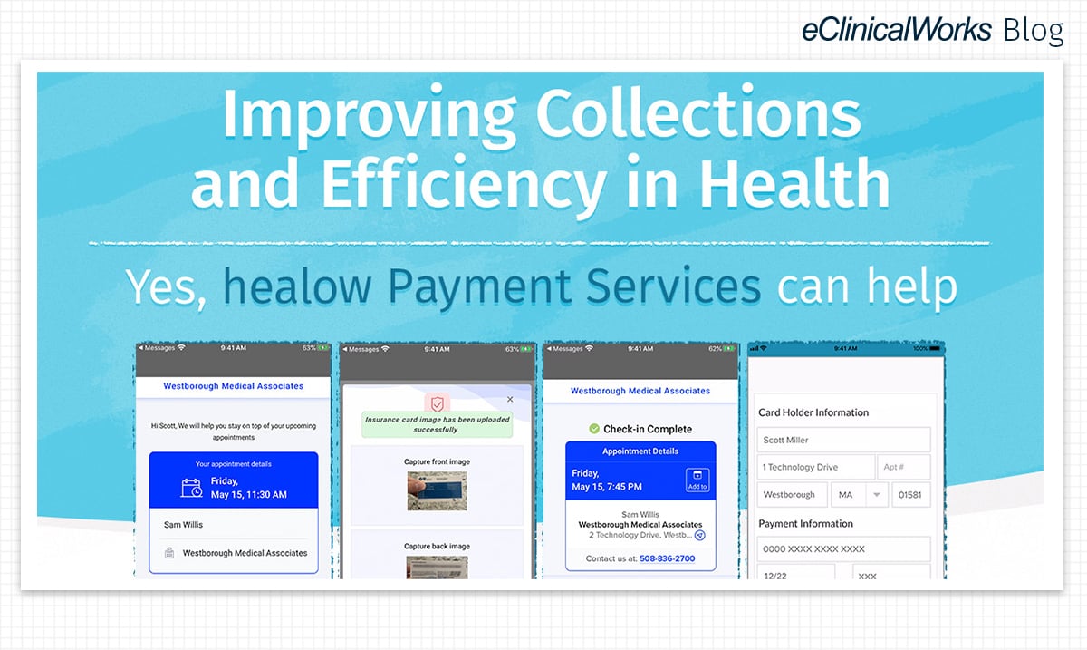 healow pay, healow payment services, electronic payments